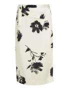 Modern Floral Skirt Calvin Klein Cream