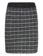 Viaudrey Check Knit Skirt /Ka Vila Black