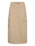 Onlmalfy Long Cargo Skirt Pnt ONLY Beige