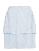 Mschpaulie Rikkelie Skirt Aop MSCH Copenhagen Blue