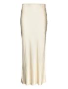 Adaline Button Slip Maxi Skirt Malina Cream