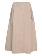 Essophia Midi Skirt Esme Studios Beige