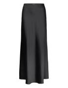 Slflena Hw Ankle Skirt Ex Selected Femme Black