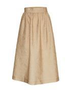 Mschaldis Skirt MSCH Copenhagen Beige