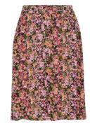 Kaamber Short Skirt Kaffe Patterned