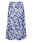 Vmfrej H/W 7/8 Pencil Skirt Wvn Exp Vero Moda Blue