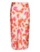 Vidinna Hw Printed Skirt /5 Vila Pink