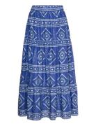 Sunsetll Maxi Skirt Lollys Laundry Blue