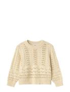 Nmflale Ls Knit Lil Lil'Atelier Beige