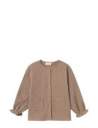 Nmflamia Ls Loose Shirt Lil Lil'Atelier Brown