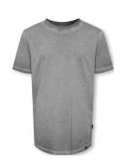 Koboli Washed S/S T-Shirt Jrs Kids Only Grey