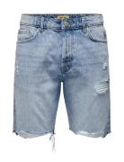 Onsedge Lbd Destroy 4981 Tai Dnm Shorts ONLY & SONS Blue