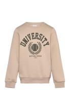 Nkntille Ls Sweat Bru Noos Name It Beige