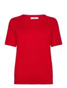 Cc Heart Ella Soft Knit Tee Coster Copenhagen Red