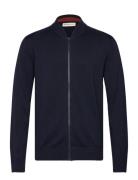 Knitted Bomber Jacket Tom Tailor Navy