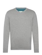 Basic V-Neck Knit Tom Tailor Grey