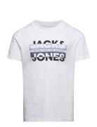 Jcoray Color Tee Ss Crew Neck Fst Jnr Jack & J S White