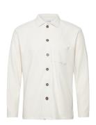 Slhrelax-Plisse Ls Shirt Ex Selected Homme White