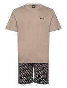 Relax Short Set BOSS Beige