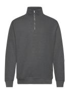 Half Zip Sweat Lindbergh Grey