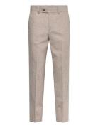 Flannel Wool Blend Formal Pant Lindbergh Beige