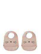 Tilda Silic Bib 2-Pack Liewood Beige