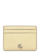 Leather Card Case Lauren Ralph Lauren Yellow