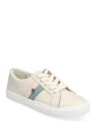 Janson Ii Leather Sneaker Lauren Ralph Lauren Cream