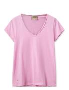 Mmtulli V-Ss Basic Tee MOS MOSH Pink