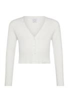 Cardigan Rib Short Lindex White