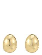 Mini Pave Molten Studs- Gold LUV AJ Gold