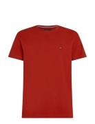 Stretch Slim Fit Tee Tommy Hilfiger Red