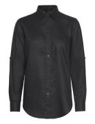 Linen Shirt Lauren Ralph Lauren Black