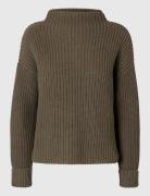 Slfselma Ls Knit Pullover Noos Selected Femme Brown