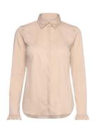 Mattie Flip Shirt MOS MOSH Beige