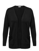 Caresly L/S Open Cardigan Knt Noos ONLY Carmakoma Black