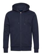 Reg Tonal Shield Full Zip Hoodie GANT Blue