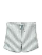 Otto Seersucker Swim Pants Liewood Blue