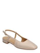 Flat Sling-Back Apair Beige