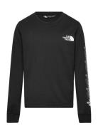 B New L/S Graphic Tee The North Face Black