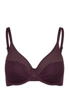 Norah Chic Covering Molded Bra CHANTELLE Purple