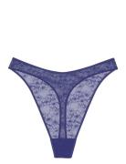 Bright Spotlight High Leg String Triumph Blue