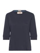 Mmzelma 3/4 Sleeve Tee MOS MOSH Navy