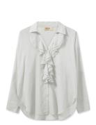 Mmjelena Voile Shirt MOS MOSH White