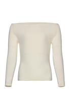 Viscose Long Sleeve Off Shoulder To Rosemunde Kids White