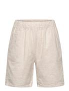 Shorts Linen Blended Lindex Beige