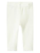 Nbfwang Wool Needle Legging Solid Noos Name It White