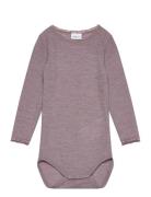 Nmfwang Wool Needle Ls Body Solid Noos Name It Purple