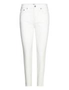 High-Rise Skinny Ankle Jean Lauren Ralph Lauren White