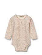 Body L/S Liv Wheat Patterned